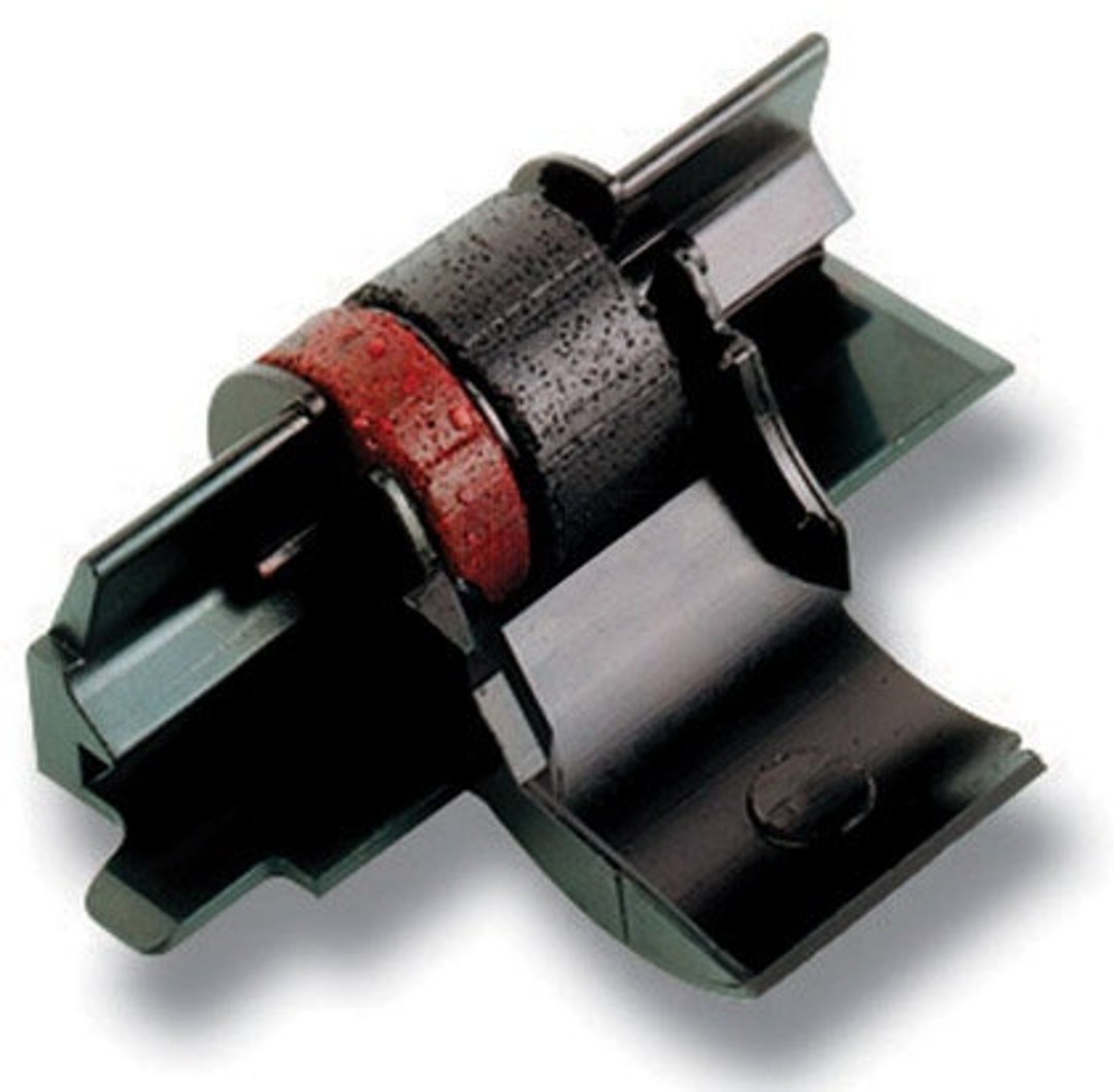 New... Perfect Fresh Ink Roller Black or Black/red for Adding Machine ...