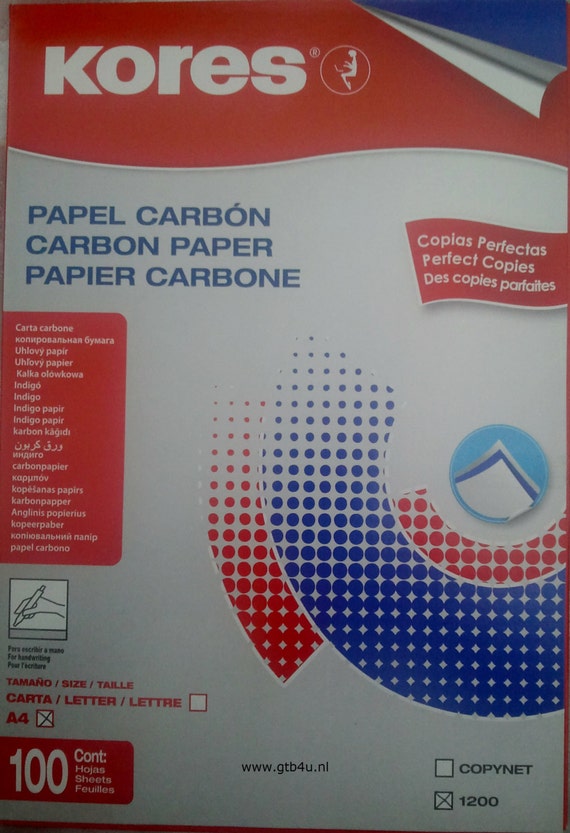 10 X A4 297 /420 Mm CARBON PAPER Sheets Hand Copy, Black 