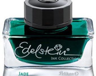 New... Pelikan EDELSTEIN fountain pen ink, Jade color.