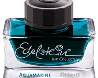 New... Pelikan EDELSTEIN fountain pen ink, Aquamarine color.