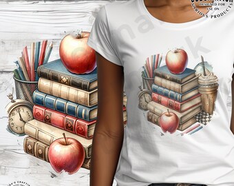 Enseignant rat de bibliothèque PNG : conception de la rentrée scolaire (téléchargement numérique)