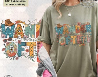 Wander Vaak PNG: Retro Adventure, boho camperontwerp (digitale download)