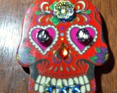 Sugar Skull Hair Jewelry