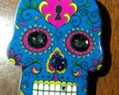 Sugar Skull Hair Jewelry