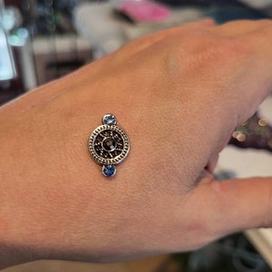 Petite Silver Sun Bindi, Body Jewelry,  Reusable Bindi, Crystal Jewelry, Spirit Gum,