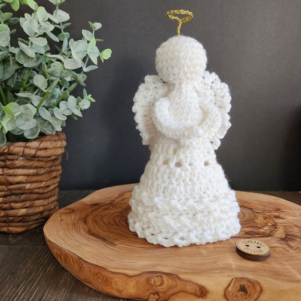 Crochet Christmas Angel Evangeline Pattern PDF