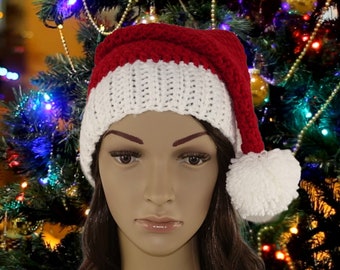 Crochet Santa Hat Pattern PDF