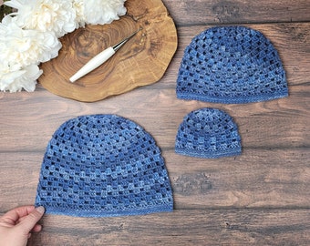 Going Granny Stitch Crochet Hat Pattern