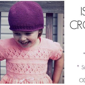 CROCHET PATTERN: Is It Knit? Crochet Hat Pattern (Sizes infant to adult large)