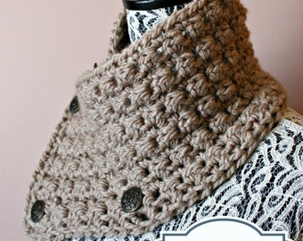 CROCHET PATTERN: Quick and Simple Winter Cowl Pattern