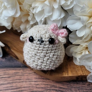 Schema all'uncinetto per agnello amigurumi