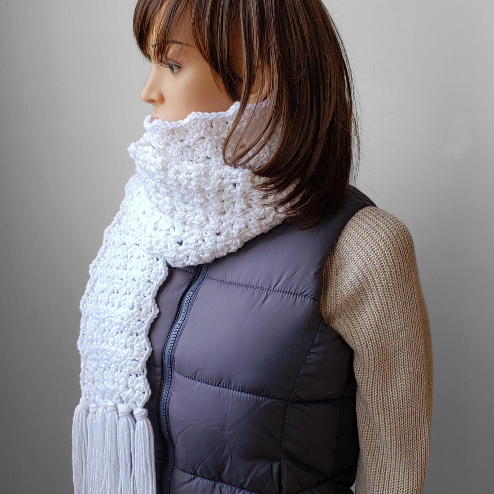 35 Hat and Scarf Crochet Patterns to Keep You Cozy and Creative 12 Peaceful Moment Scarf Crochet