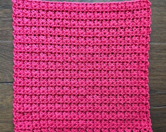 Dishcloth Pattern Aran Yarn Beginner PDF