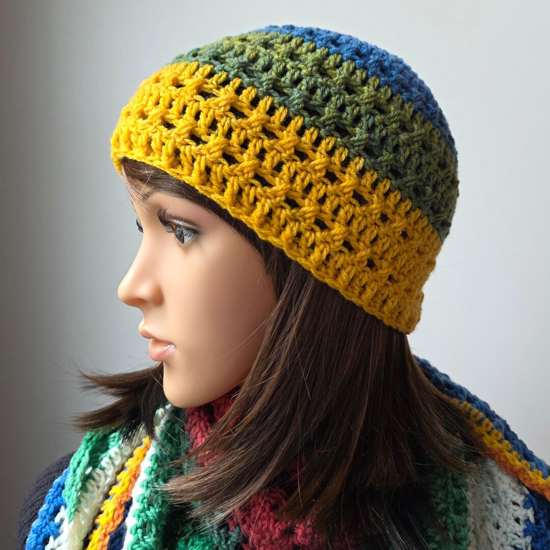 Hudson Beanie Crochet Pattern | Easy Textured Hat | Baby to Adult - Etsy
