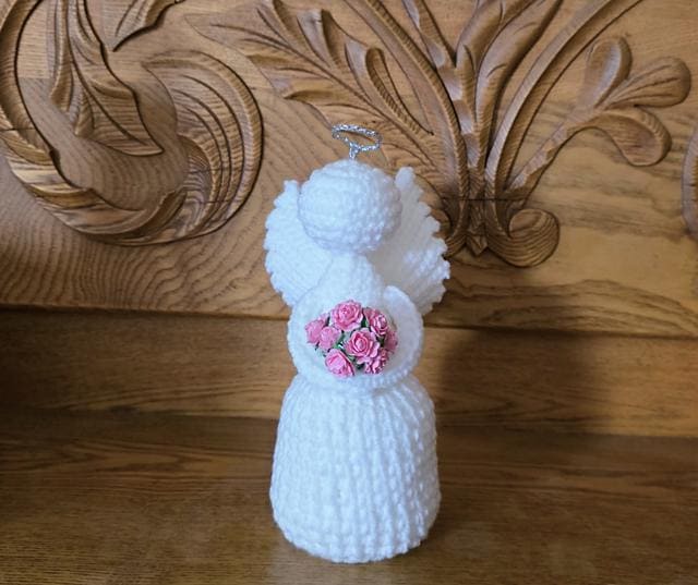 38 Crochet Patterns Inspired by Angels: Heavenly, Whimsical, and Giftable Crochet Ideas 18 Thinking of You Crochet Angel Pattern DIY Crochet Angel