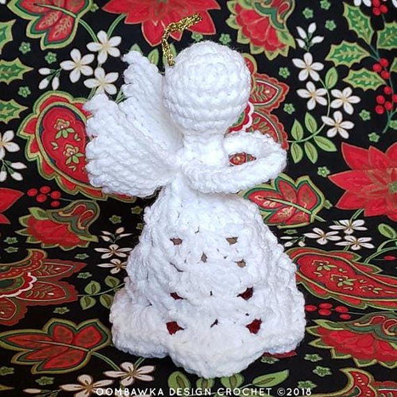 38 Crochet Patterns Inspired by Angels: Heavenly, Whimsical, and Giftable Crochet Ideas 9 Crochet Angel