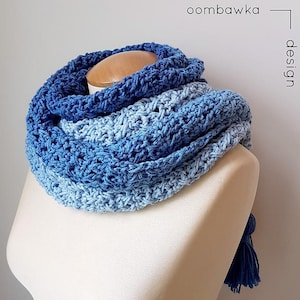 CROCHET PATTERN: Ocean Breeze Scarf