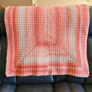Patrón de crochet para manta infinita: patrón fácil y acogedor para decorar el hogar (PDF)