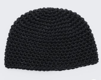 Patrón sencillo de gorro de ganchillo simple en PDF / Gorro unisex para todas las edades y niveles de habilidad.