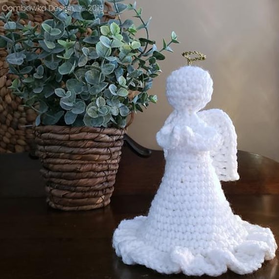 38 Crochet Patterns Inspired by Angels: Heavenly, Whimsical, and Giftable Crochet Ideas 34 Crochet Angel Amigurumi