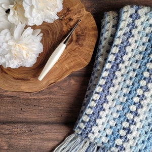 Going Granny Stitch Crochet Scarf Pattern