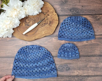 Going Granny Stitch Crochet Hat Pattern
