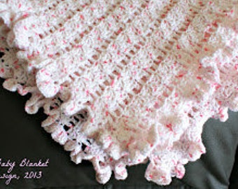 CROCHET PATTERN: Savannah's Baby Blanket