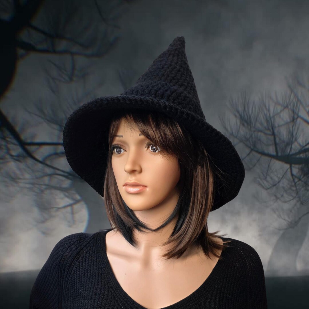 Halloween Witch Hat Crochet Pattern (PDF Download) - Etsy
