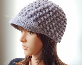 Crochet Boba Bubble Tea Hat Pattern PDF - Easy Bulky Yarn Beanie, Toque Pattern