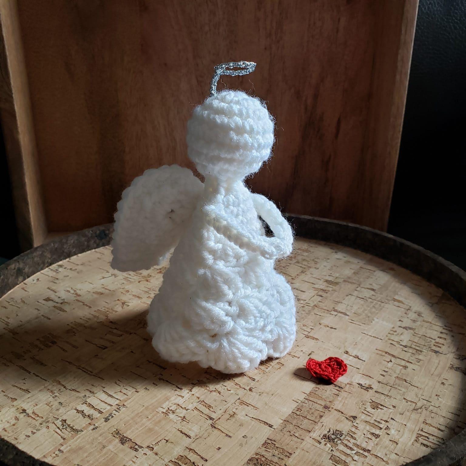 38 Crochet Patterns Inspired by Angels: Heavenly, Whimsical, and Giftable Crochet Ideas 10 Crochet Love Angel Amigurumi