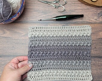 Elegant Crochet Washcloth Digital PDF Pattern