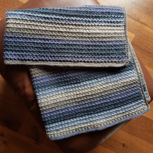 Grandma's Textured Lap Blanket Crochet Pattern PDF image 4