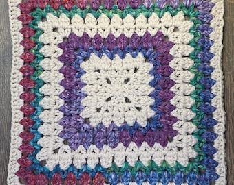 Endless Garden Of Flowers Crochet Square Pattern PDF