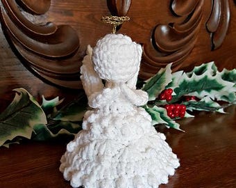Crochet Angel Pattern - Peace on Earth Angel - Pattern PDF