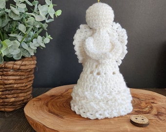 Crochet Christmas Angel Evangeline Pattern PDF