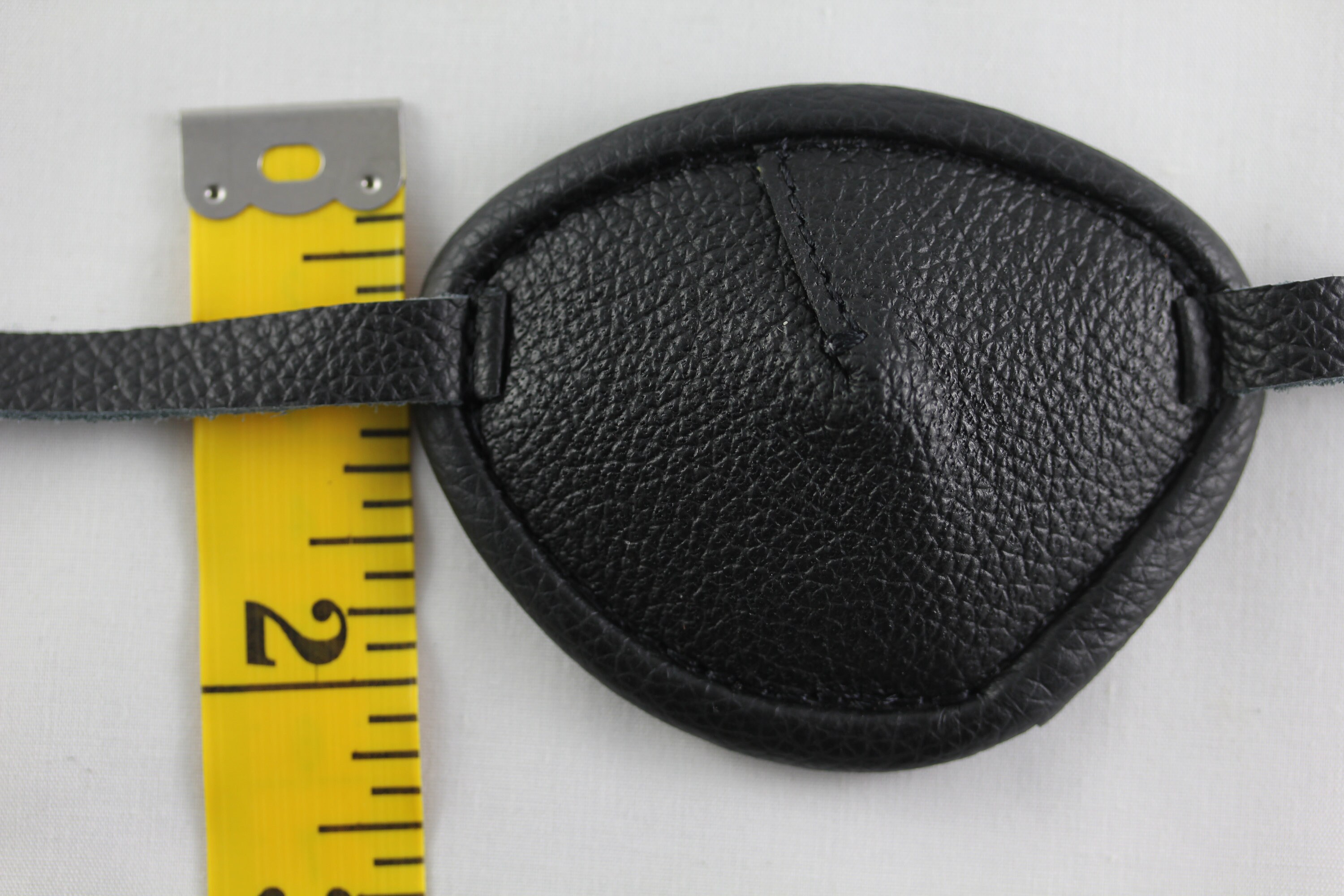 Extra Convex - Classic Leather Eye Patch - Black - Etsy