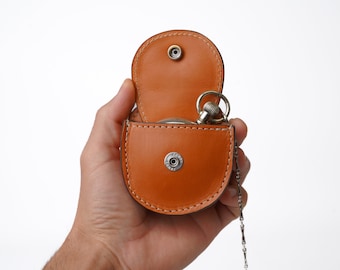 Leather Pocket watch Case With Belt Loop