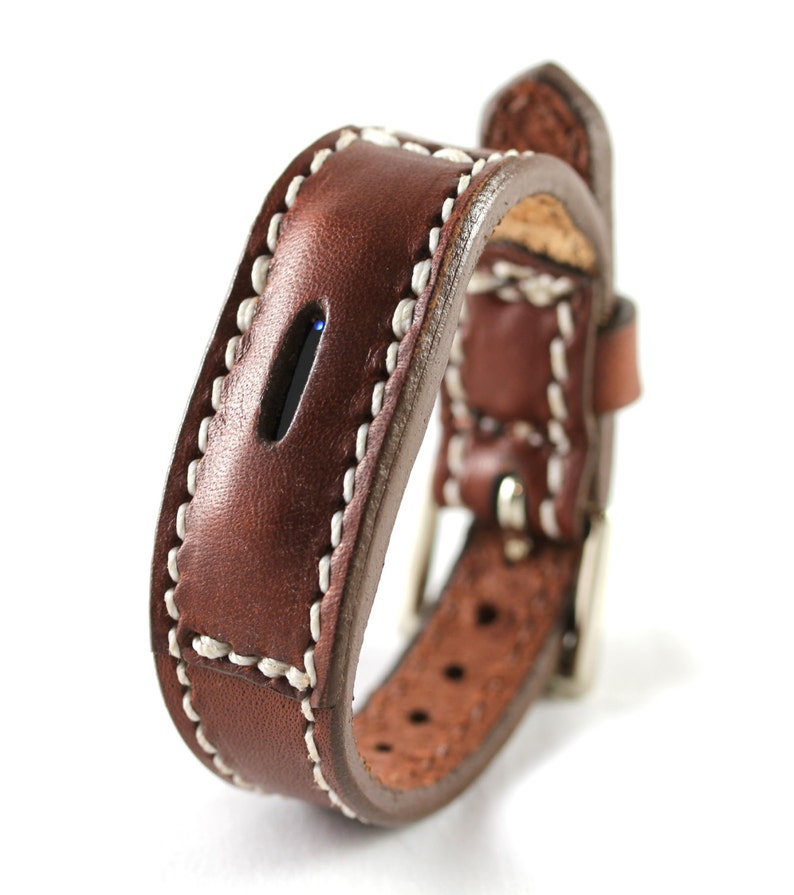 FitBit Flex 2 Leather Bracelet Fit bit Band image 1