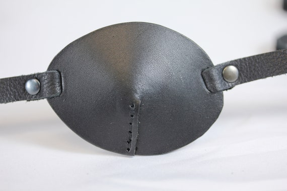 How to make a leather eye patch