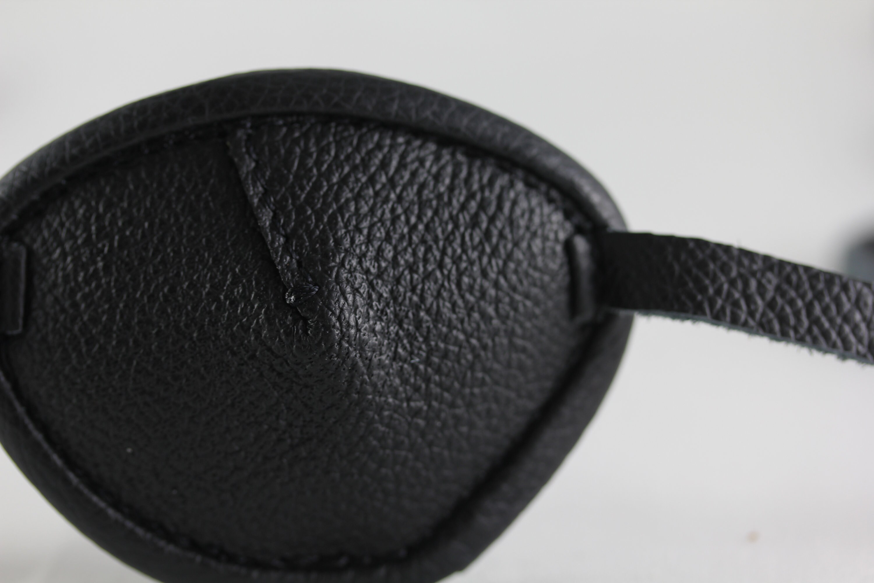 Extra Convex - Classic Leather Eye Patch - Black - Etsy