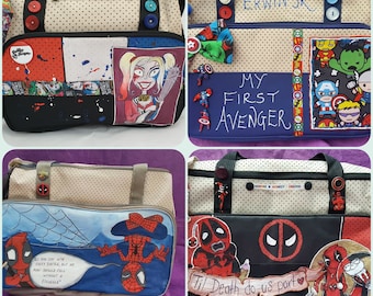marvel baby changing bag