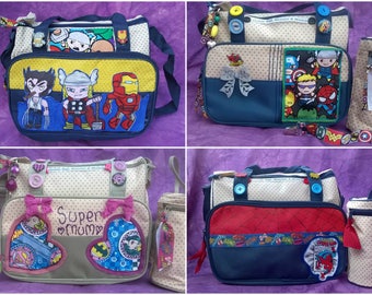 marvel baby changing bag