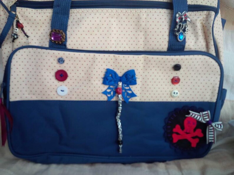 rockabilly diaper bag