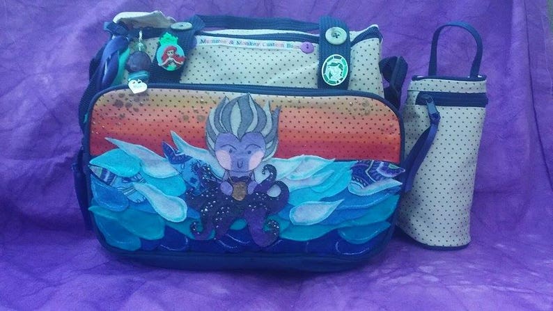 personalized disney diaper bolsa