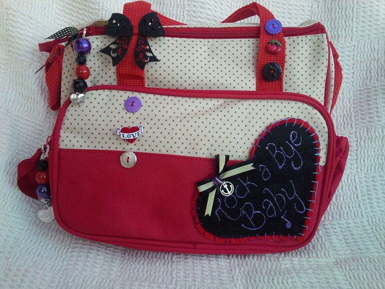 girly changing bag