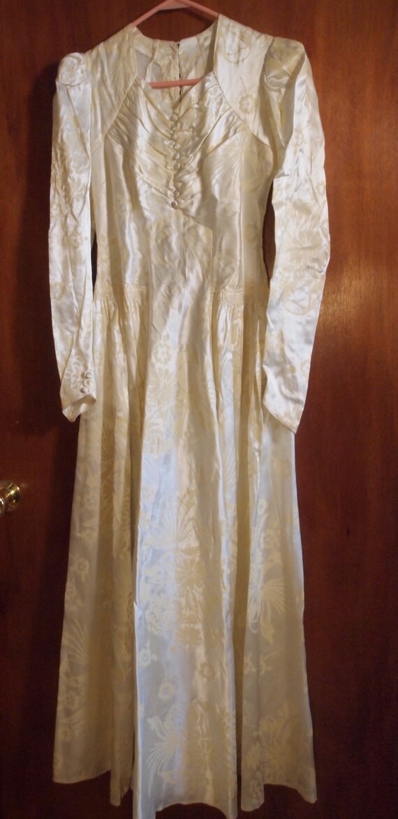 Wedding Dress 1940's