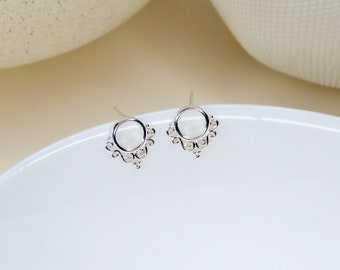 Boucles d’oreilles Silver Hippie Stud