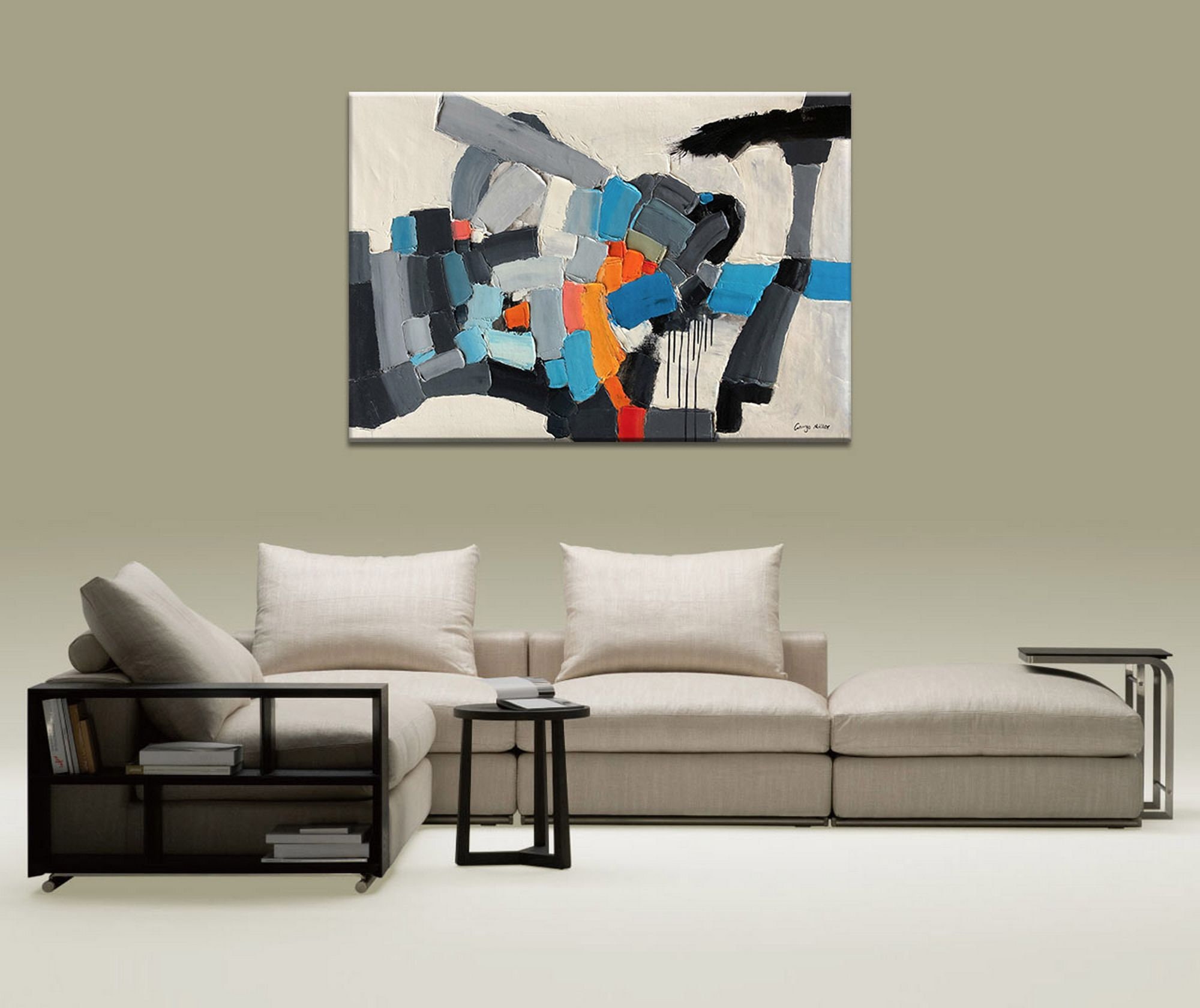 Abstract Art Large Abstract Painting Contemporary Art Etsy