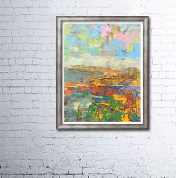 Oil Painting Abstract Modern Wall Art Large Abstract Etsy