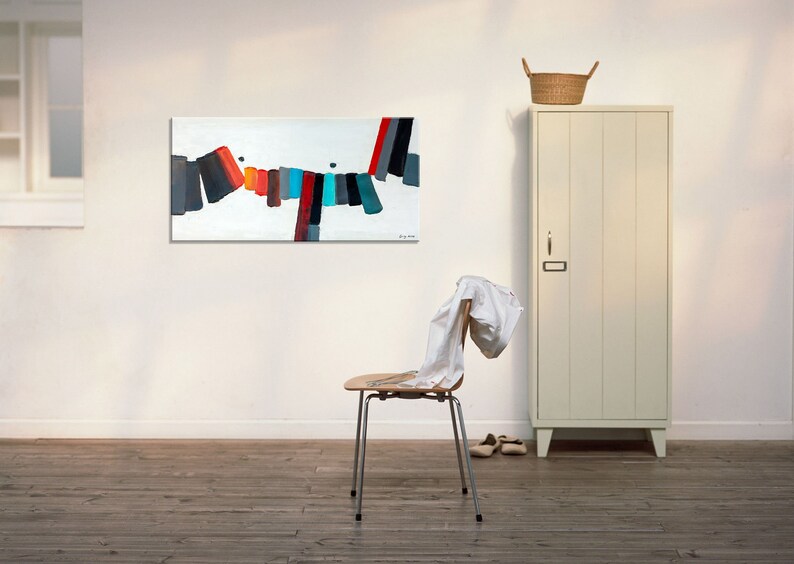 Abstract Painting Original Abstract Painting Kitchen Decor - Etsy